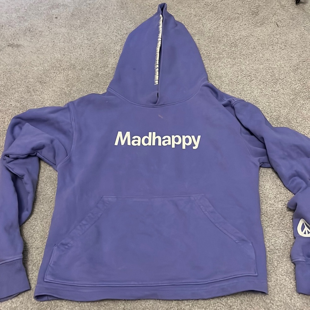 MADHAPPY purple sweatshirt